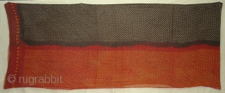 Safa (Turban)Tie and Dye(Natural Colours)Cotton malmal,From Kutch,Gujarat India.Its  size is 88cmX450cm(DSC01818 New).                    