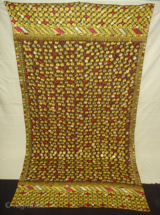 Chamba Phulkari From Hill Area of Himachal Pradesh. India. Known as Chamba Phulkari. C.1900 (DSC04842 New).                 