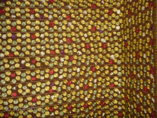 Chamba Phulkari From Hill Area of Himachal Pradesh. India. Known as Chamba Phulkari. C.1900 (DSC04842 New).                 