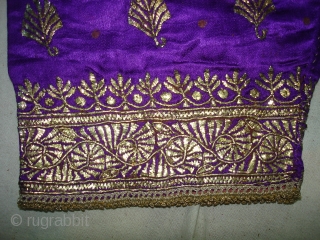 Trouser Satin Silk,Kalchock Zari Embroidery From Gujarat India(DSC08013 New).                        