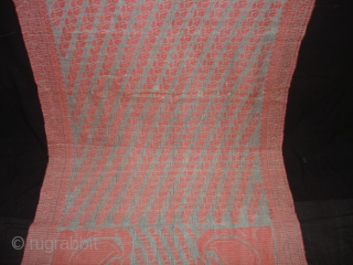 Jamdani Finest Muslin Cotton Sari, From Dhaka District of Bangladesh.North-East India. Jamdani was originally known as Dhakai named after the city of Dhaka, Jamdani is Persian deriving name from 'Jam', meaning flower,  ...