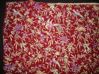 Chakla-Chakli Nu Jhablu, Parsi Jhabla(Blouse)From Surat Gujarat India.This kind of Jhabla's were embroidered by Chinese artisans in the town of Surat in Gujarat for the Parsi women of that region.The Parsi's are  ...