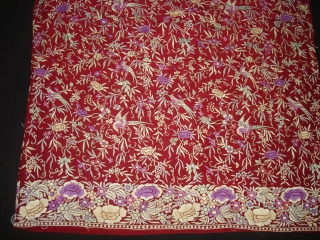 Chakla-Chakli Nu Jhablu, Parsi Jhabla(Blouse)From Surat Gujarat India.This kind of Jhabla's were embroidered by Chinese artisans in the town of Surat in Gujarat for the Parsi women of that region.The Parsi's are  ...