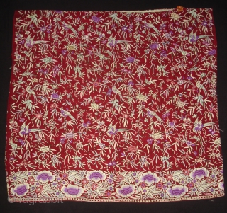 Chakla-Chakli Nu Jhablu, Parsi Jhabla(Blouse)From Surat Gujarat India.This kind of Jhabla's were embroidered by Chinese artisans in the town of Surat in Gujarat for the Parsi women of that region.The Parsi's are  ...