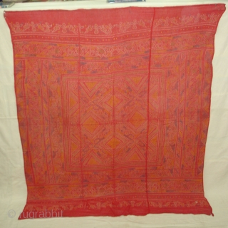 Odhani cotton,Tie and Dye From Rajasthan.India.Its size is 130cmX150cm(DSC04139 New).                       