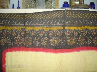 Odhani cotton,Tie and Dye From Rajasthan.India.Its size is 120cmX210cm(DSC04153 New).                       