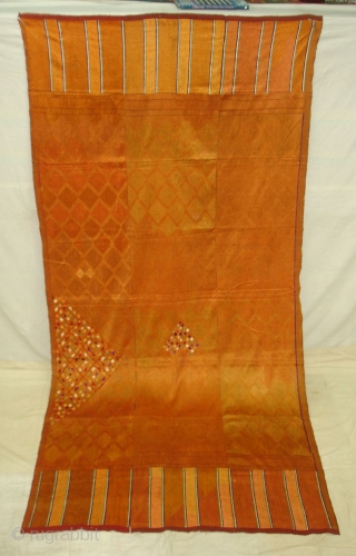 Phulkari From West Punjab.India.known As Vari-da-Bagh with Mathurawati Design.Rare Design Bagh (DSC05218 New).                    