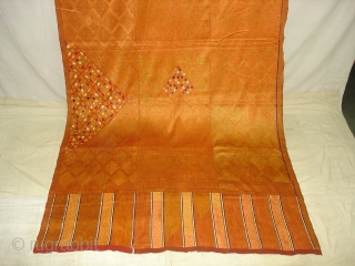 Phulkari From West Punjab.India.known As Vari-da-Bagh with Mathurawati Design.Rare Design Bagh (DSC05218 New).                    