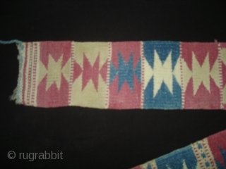 Decorative Belt Probably From West Asia, Or Swat region of Pakistan? Made on cotton,With Natural Colours. Its size is 10cmX312cm(DSC02935 New).            