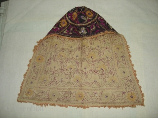 Embroidery Child Hat From Saurashtra Gujarat India.Belongs to Kathi Darbar Group of Saurashtra.C.1900(DSC04863 New).                   