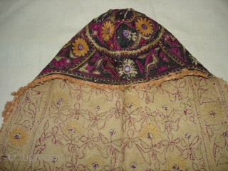 Embroidery Child Hat From Saurashtra Gujarat India.Belongs to Kathi Darbar Group of Saurashtra.C.1900(DSC04863 New).                   