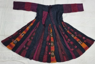Thigma Tie and Dye Costume (Coat) of Zanskar women from Ladakh. India. It’s Pure Indigo Blue colour and other natural colours have been used. Made from yak Wool.

C.1875- 1900.

This Type of Tie  ...
