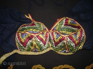 Embroidery Choli(Child)From Chamba Region of Himachal Pradesh India.Circa 1900(DSC00142 New).                       