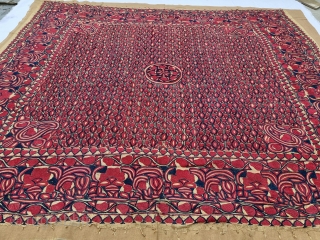 Hajji Ceremonial Rumal , This Textile for the Hajj People, Made in Bengal. India. Bought by South East Asian People when they went for Hajj.This are also Bought in Aden, Mecca or  ...