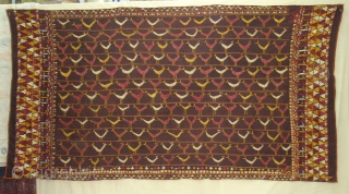 Folk Phulkari From East(India)Punjab,India.known as Moorkuti Phulkari(DSC04984 New).                         