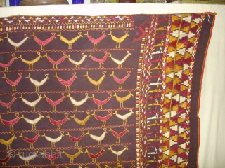 Folk Phulkari From East(India)Punjab,India.known as Moorkuti Phulkari(DSC04984 New).                         