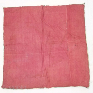 Chakla Pichwai Quilt From Saurashtra Gujarat. India. Silk on Silk Emmbroidery, With Khinkhab Brocade (Real Zari)Broders on the Side.

This was Traditionally used mainly by the Kathi Darbar family of Saurashtra Gujarat India.

C.1825-1850.

Its  ...