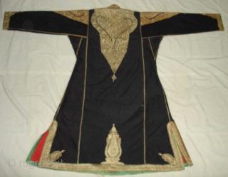 Choga (Man’s Costume) from Patiala Punjab India.Made for Sikh Family. Its size is 6 fit Man Size.Dated Around 1860.Condition is perfect.very Rare costume.          