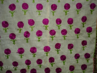 Embroidery Odhani(Cotton) From Tharpar Region of Pakistan.Its size is 140cmX210cm(DSC01381 New).                      