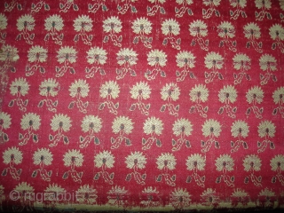 Sutra Book Cover,Tanchoi (Tanchoi,which got its name from three(tan) Joshi brothers of Surat,Who went to china to learn this art from the master weaver known as Choi.
Afterwords this Become famous Mashru weaving  ...