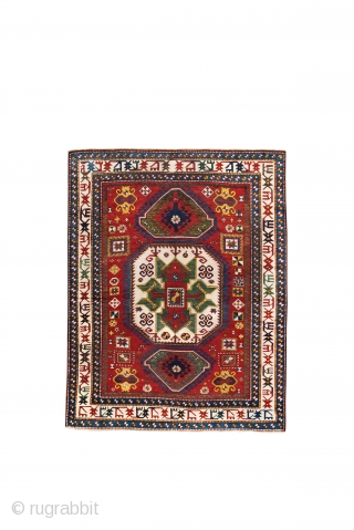 LORI PAMBAK KAZAK RUG South West Caucasus, 19th c. (5'6" x 7') 

Auction 24th of October 2014, 2.30pm Marseille; france. 
Preview 23rd of October 10am / 7pm & 24th 10am to 12am  ...