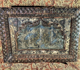 Ottoman wood painted panels , 19th c Sold each                        
