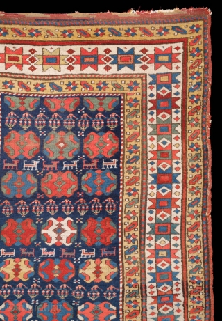 Middle of 19th Century colorful Shahsevan Rug size 115 x 280 cm
It has very nice colors and Rare design              