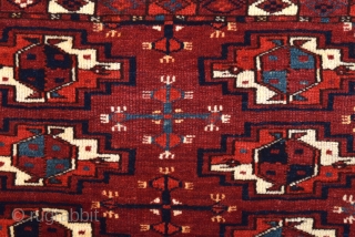 mid 19th Century Yomud Torba size 42x123 cm                         