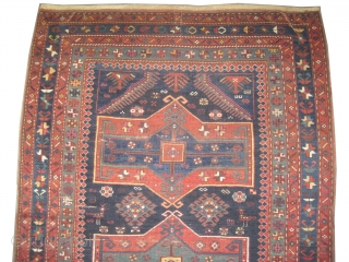 	


Fachralo-Kazak Caucasian knotted circa in 1905 antique, collector's item, 234 x 147 (cm) 7' 8" x 4' 10"  carpet ID: K-3229
The warp and the weft threads are wool, the knots are  ...