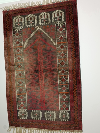 Antique decorative Afghan prayer rug.
150*90 cm
listed on ebay: https://www.ebay.com/itm/374568326576                        