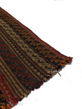 Kurdish jajim from early 20th century.
size: 145*120 cm
overall in good condition with some signs of wear and ageing.
FedEx free shipping worldwide            