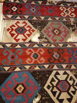 150 YEARS OLD TURKISH KILIM
210*270 cm
Vegetable dye
irajalvanian13@gmal.com
free shipping with FedEx from Ankara                     