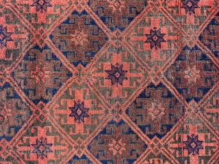 Karai Baluch. Excellent condition. Brilliant. Natural dyes. Selvages in original condition. Had this 15 years and it never gets out of the cedar chest. Looking for a good home.    