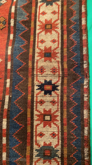 SOLD! Karabagh long rug: 8’5”x4’3” excellent pile, natural dyes, floor ready, washed $1900 obo                   