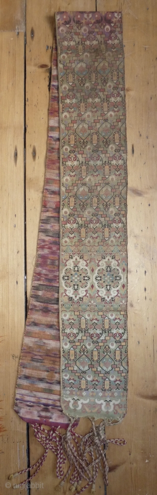 Fabulous Fez belt, early 19th century, 240cm, 7.9ft long, excluding tassels                      