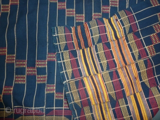 'Thousand shields' Kente cloth, wearer considered a brave man                        