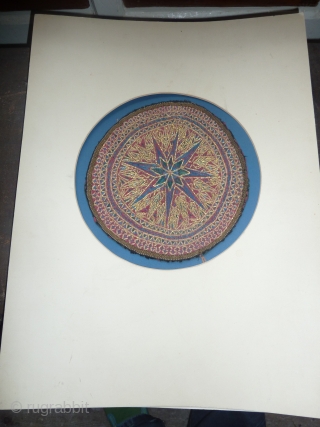 Persian embroidery, 25 cm, 9.8 inch dia.                          