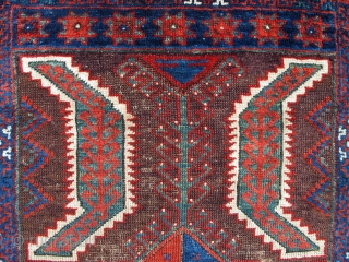 Early Central Anatolian Yastik,65x90cm,clear and saturated colors,soft and silky wool.                       