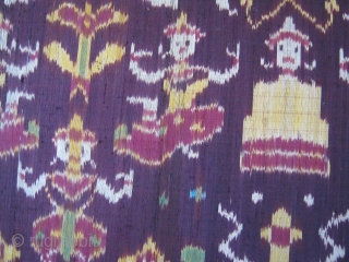 Cambodian textile 93x93cm                              