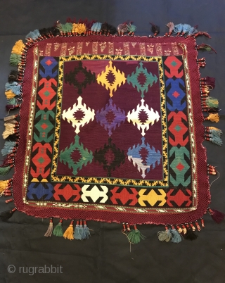 Uzbek nomads lakai embroidered textiles, antique ornaments accessories, silk embroidered hanging wall textiles

Size: 65 cm x 60 cm

Thank you visiting for my shop :)         