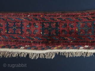 Turkmen Ersari torba. 1920-30s. 

Size: 100 x 29 cm (39" x 11").                     