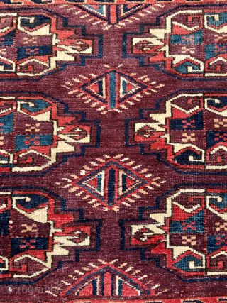 Turkmen Yomud/Yomut Chuval in very good condition with great colors - email yorukrugs@gmail.com                    