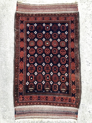 Timuri Baluch rug - 3’9 x 6’6 - 116 x 197 cm.                     