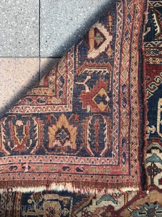 Really beautiful and older one as Qashqayi rug but low pile ! Ok but cheap price ! Only 500€+ shipping from Paris !
I have too much carpets :) size : 200x130cm some  ...