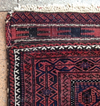 A very charming Baluch Rug with a nice pile and wool. 
Size : 149x92 , Price : 500 euro + Shipping ! 
Please don't ask me more photos ! Thanks.   