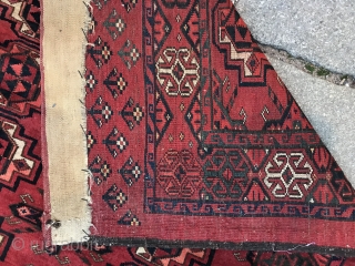 Turkmen, Ersari chowal
150 x 100 cm                           