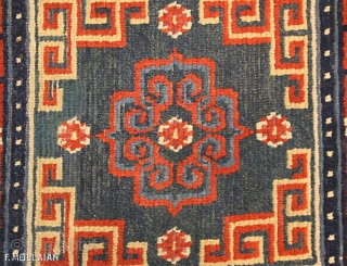 Beautiful Antique Tibetan Rug, 1880-1900,
79 × 72 cm (2' 7" × 2' 4")
                    