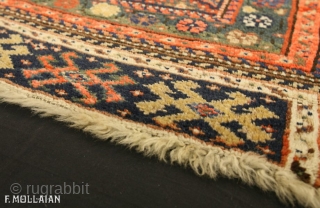 Beautiful Antique Persian Kurdish Rug, ca. 1880

62 × 58 cm (2' 0" × 1' 10")
                  