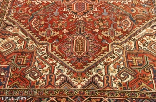 Beautiful Antique Persian Heriz Carpet, ca. 1920,

347 × 245 cm (11' 4" × 8' 0"),


The best price for Extra EU citizens/UE Companies: €1,385.00

          