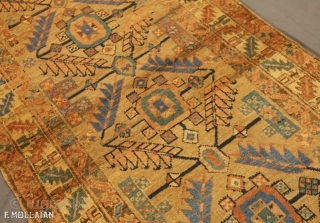 Antique Persian Bakshaish Runner Rug, 1900-1920
310 × 93 cm (10' 2" × 3' 0")
                   